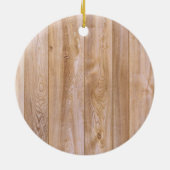 Houden aanpasbare ronde fotoversiering keramisch ornament (Achterkant)