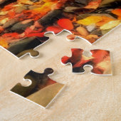 Houden Bridge en Creek in Herfst Legpuzzel (Zijkant)