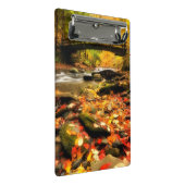 Houden Bridge en Creek in Herfst Mini Klembord (Schuin)
