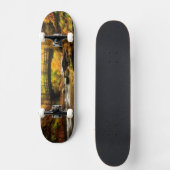 Houden Bridge en Creek in Herfst Persoonlijk Skateboard (Voorkant)