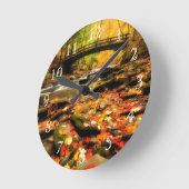 Houden Bridge en Creek in Herfst Ronde Klok (Hoek)