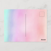 HOUDEN BRIEFKAART (Achterkant)