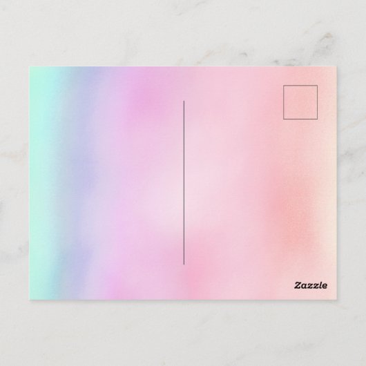 HOUDEN BRIEFKAART (Achterkant)