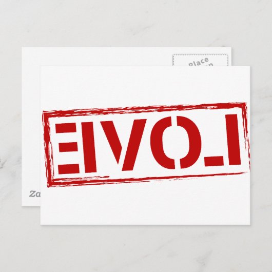 HOUDEN BRIEFKAART (Voorkant / Achterkant)