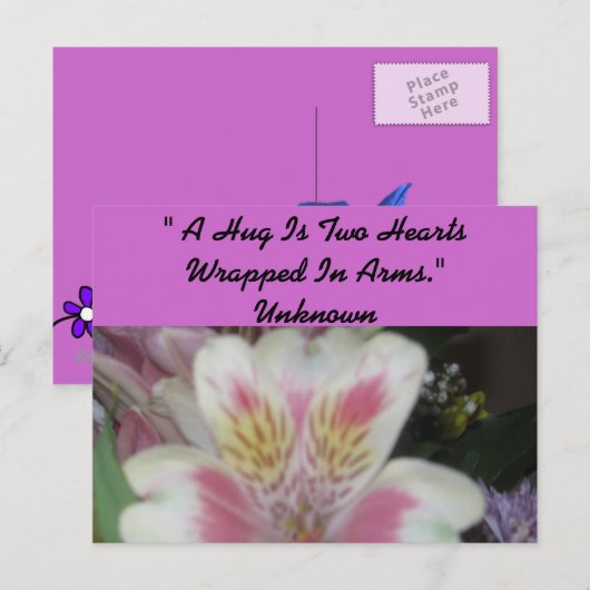 HOUDEN BRIEFKAART (Voorkant / Achterkant)