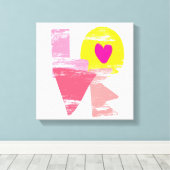 HOUDEN CANVAS AFDRUK (Insitu (Houten vloer))