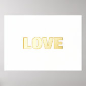 HOUDEN | EDITABELE TEKST GOLD WALL FOLIE AFDRUKKEN (Voorkant)