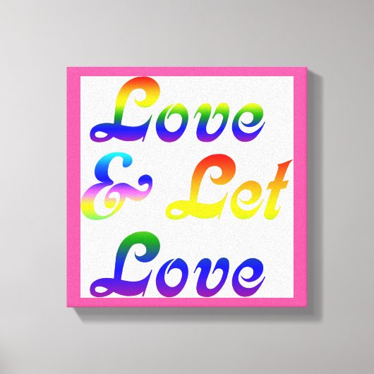 HOUDEN EN LATEN VERLICHTEN CANVAS AFDRUK (Voorkant)