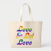 HOUDEN EN LATEN VERLICHTEN GROTE TOTE BAG (Voorkant)