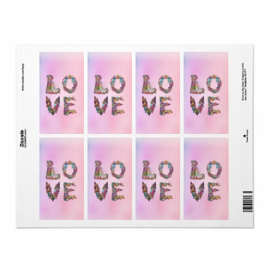 HOUDEN ETIKET (Full Sheet)