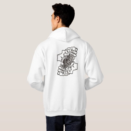 houden hoodie (Achterkant volledig)