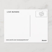 HOUDEN IN PARIJS BRIEFKAART (Achterkant)