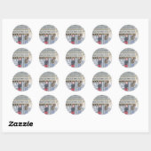 HOUDEN IN PARIJS RONDE STICKER (Vel)