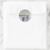 HOUDEN IN PARIJS RONDE STICKER (Tas)