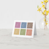 HOUDEN KAART (Gele Bloem)