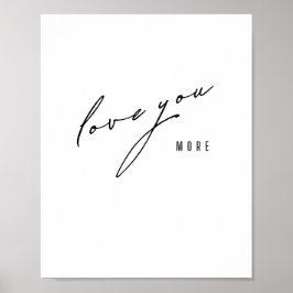 houden meer van jou. Poster & Prints