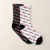 HOUDEN | Mirror Match: in zwart, buiten wit Sokken (Paar)