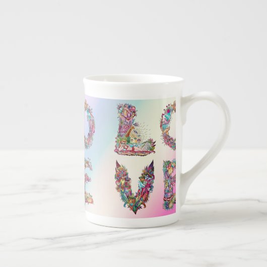 HOUDEN PORSELEIN KOP (Rechts)