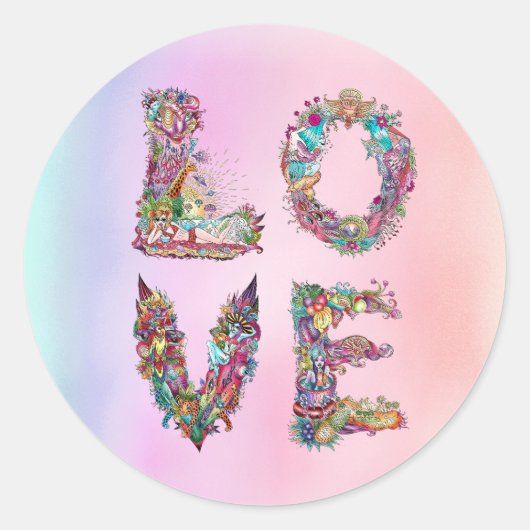 HOUDEN RONDE STICKER (Voorkant)