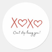 HOUDEN RONDE STICKER (Voorkant)