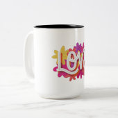 HOUDEN TWEEKLEURIGE KOFFIEMOK (Voorkant links)