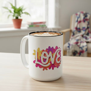 HOUDEN TWEEKLEURIGE KOFFIEMOK