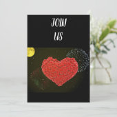 HOUDEN ***VALENTIJN *** PARTIJINVITATIE KAART (Staand voorkant)