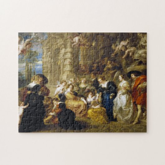 Houden van de Liefde Peter Paul Rubens meesterwerk Legpuzzel (Horizontaal)