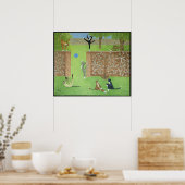 Houden van die tenen poster (Keuken)