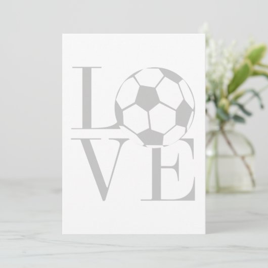 houden van grijs football behalve de datums save the date (Staand voorkant)