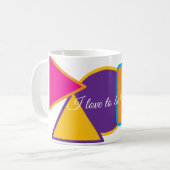houden van uniek ontwerp koffiemok (Voorkant links)