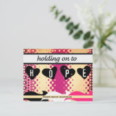 Houden vol met Hope Briefkaart (Staand voorkant)