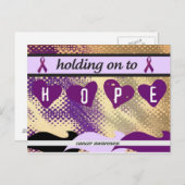 Houden vol met Hope Briefkaart (Voorkant / Achterkant)