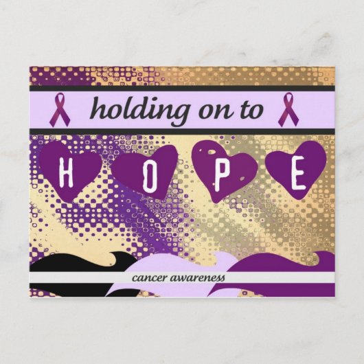 Houden vol met Hope Briefkaart (Voorkant)