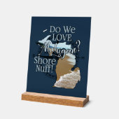 Houden we van Michigan? Shore Nuff! beroemd gemaak Acryl Bord (Hoek)