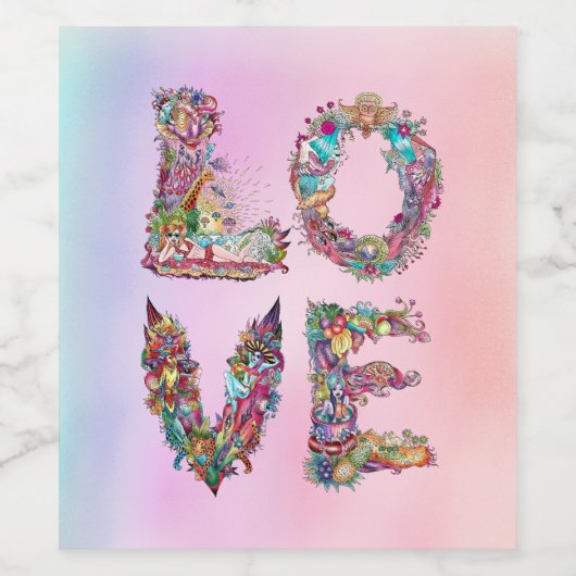 HOUDEN WIJN ETIKET (Enkel label)