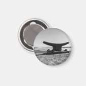 houdend zee-, zwart en wit van thema magneet (Voorkant / Achterkant)