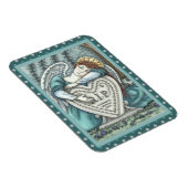 HOUDENDE GARDIAN ANGEL, CEMETERY MOURY ART RIP MAGNEET (Rechterzijde)