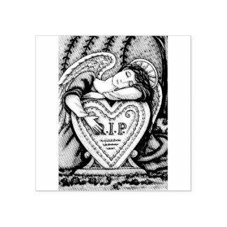 HOUDENDE GUARDIAN ANGEL-CEMETERY, GRAVE RUBBER STA RUBBERSTEMPEL