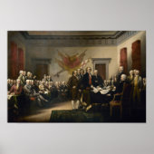 houdende ondertekening van de onafhankelijkheidsve poster (Voorkant)