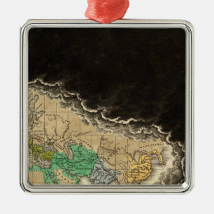 houdende opheffing van het keizerrijk van Charlema Metalen Ornament