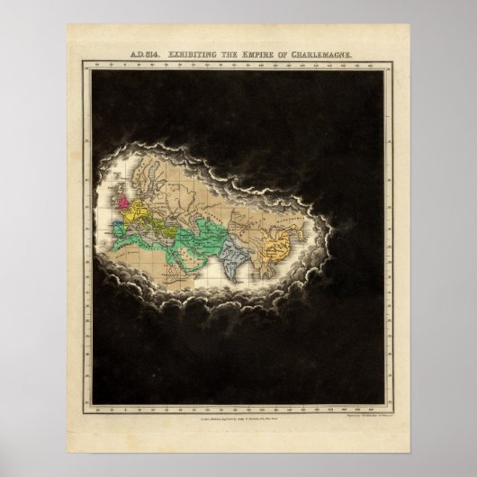 houdende opheffing van het keizerrijk van Charlema Poster (Voorkant)