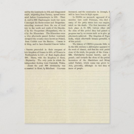 houdende opheffing van het keizerrijk van Karel de Briefkaart (Voorkant)
