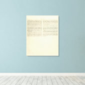 houdende opheffing van het keizerrijk van Karel de Canvas Afdruk (Insitu (Houten vloer))