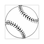 Houdenstang voor honkbalontwerp rubberstempel (Afrduk)