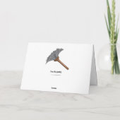 Houder Bedankkaart (Achterkant)