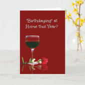 Houder bij thuiskomst met WIne Kaart (Gele Bloem)