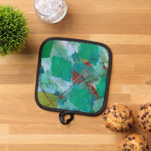 Houder in marmeren ontwerp (Top down)