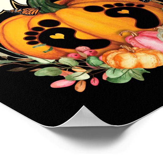 Houder van de Baby-halloween-partij Poster (Hoek)