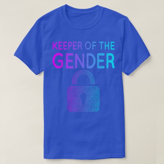 Houder van de Baby van de partij voor gendergelijk T-shirt (Design voorkant)
